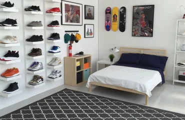 display sneakers - decoration intérieure
